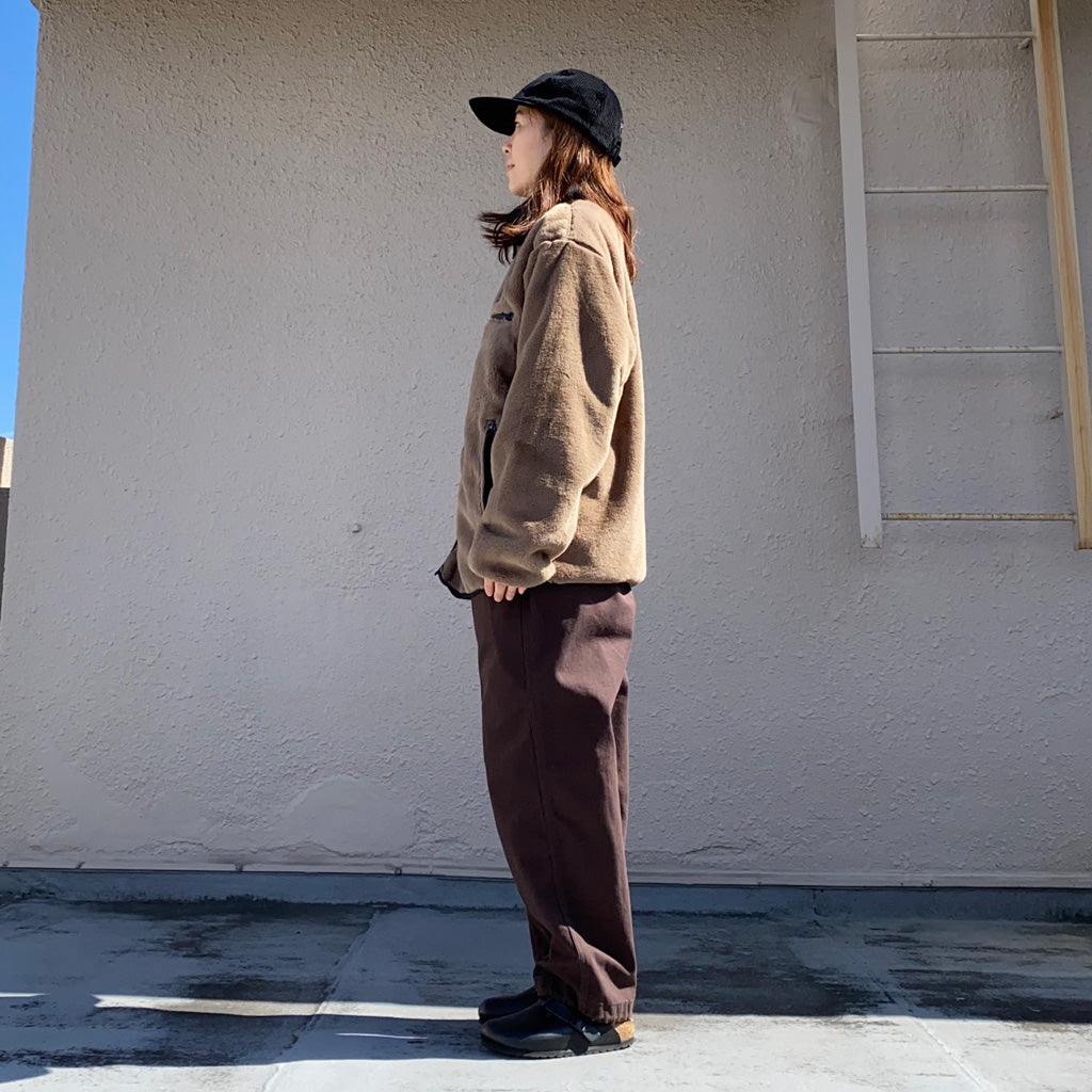 SOUTH2 WEST8『Piping Jacket-Micro Fur』(Brown)