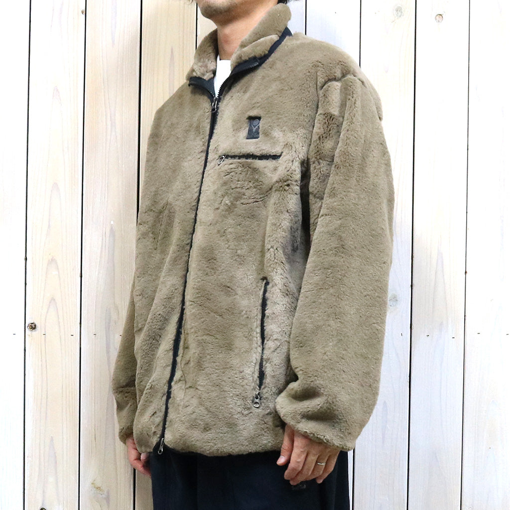 SOUTH2 WEST8『Piping Jacket-Micro Fur』(Brown)