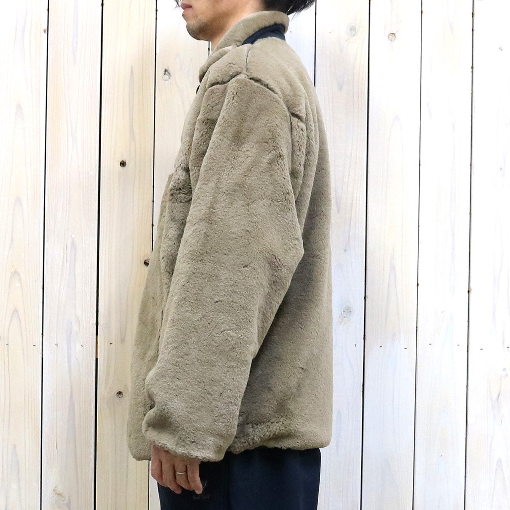 SOUTH2 WEST8『Piping Jacket-Micro Fur』(Brown)