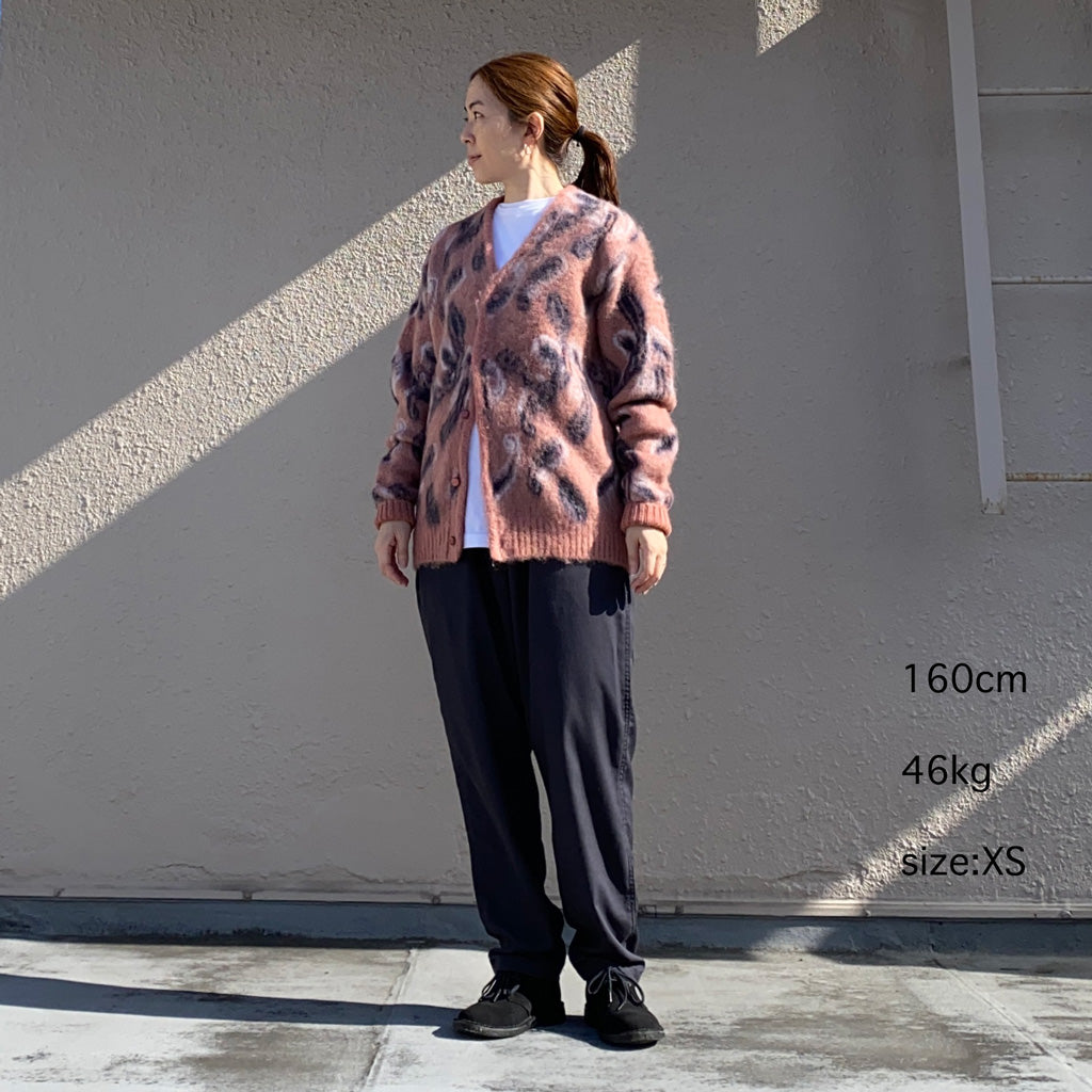 Needles『Mohair Cardigan-Paisley』(Pink) – Reggieshop