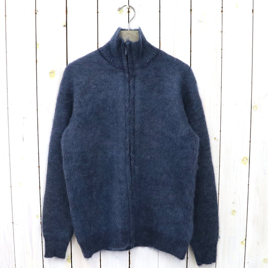 【SALE50%OFF】Needles『Zipped Mohair Cardigan-Solid』(Navy)