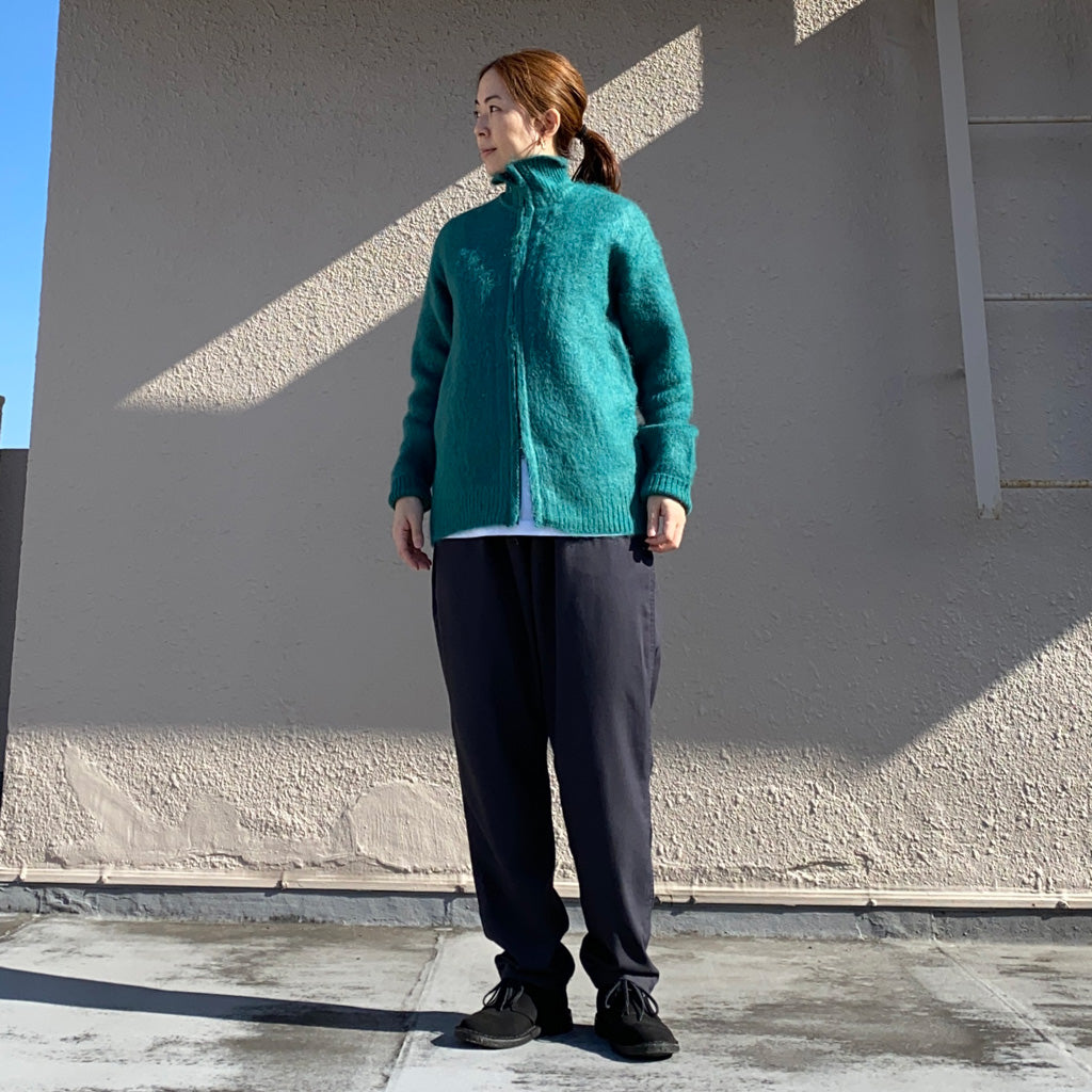 SALE50%OFF】Needles『Zipped Mohair Cardigan-Solid』(Emerald