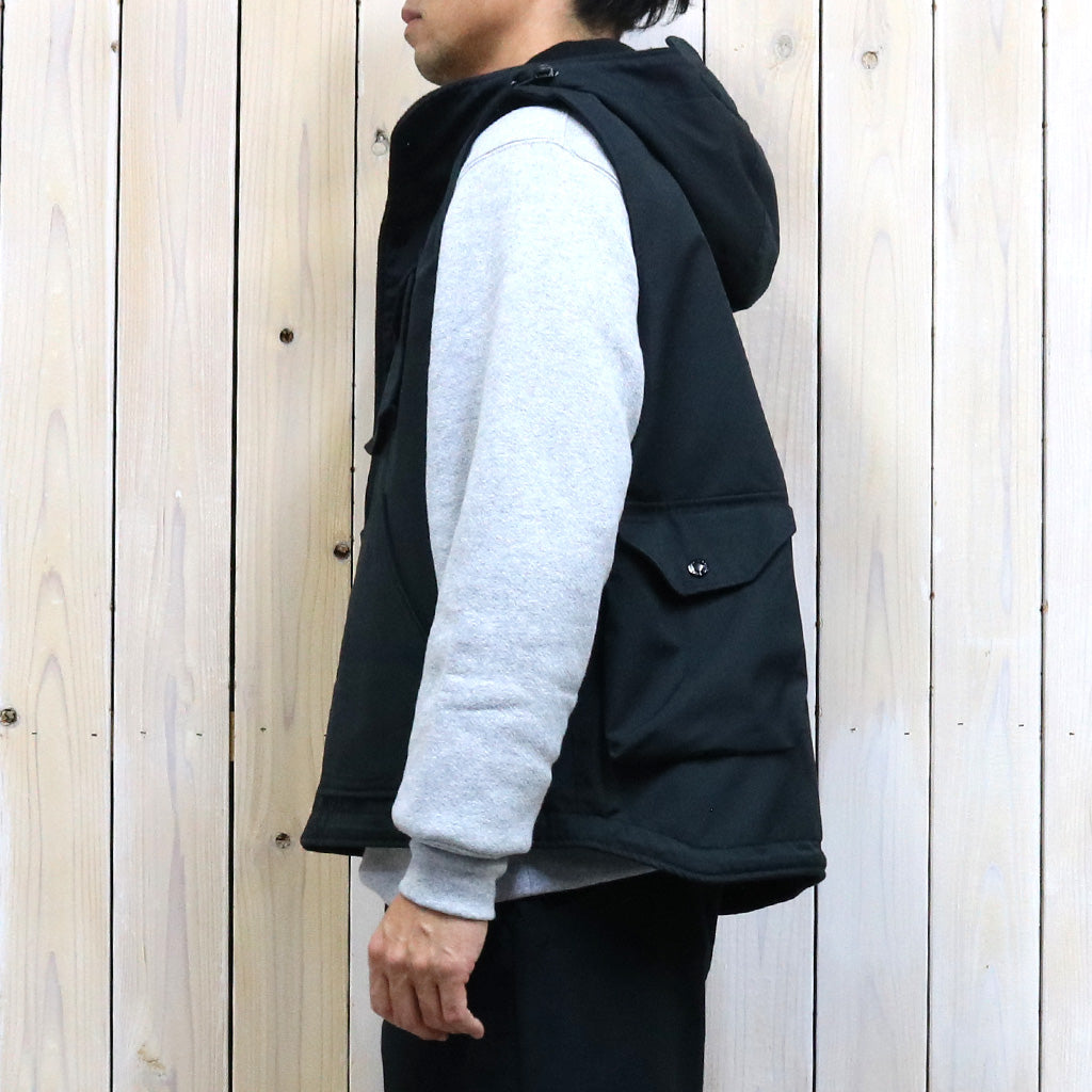 ENGINEERED GARMENTS : Field Vest-PC Poplin (Black)