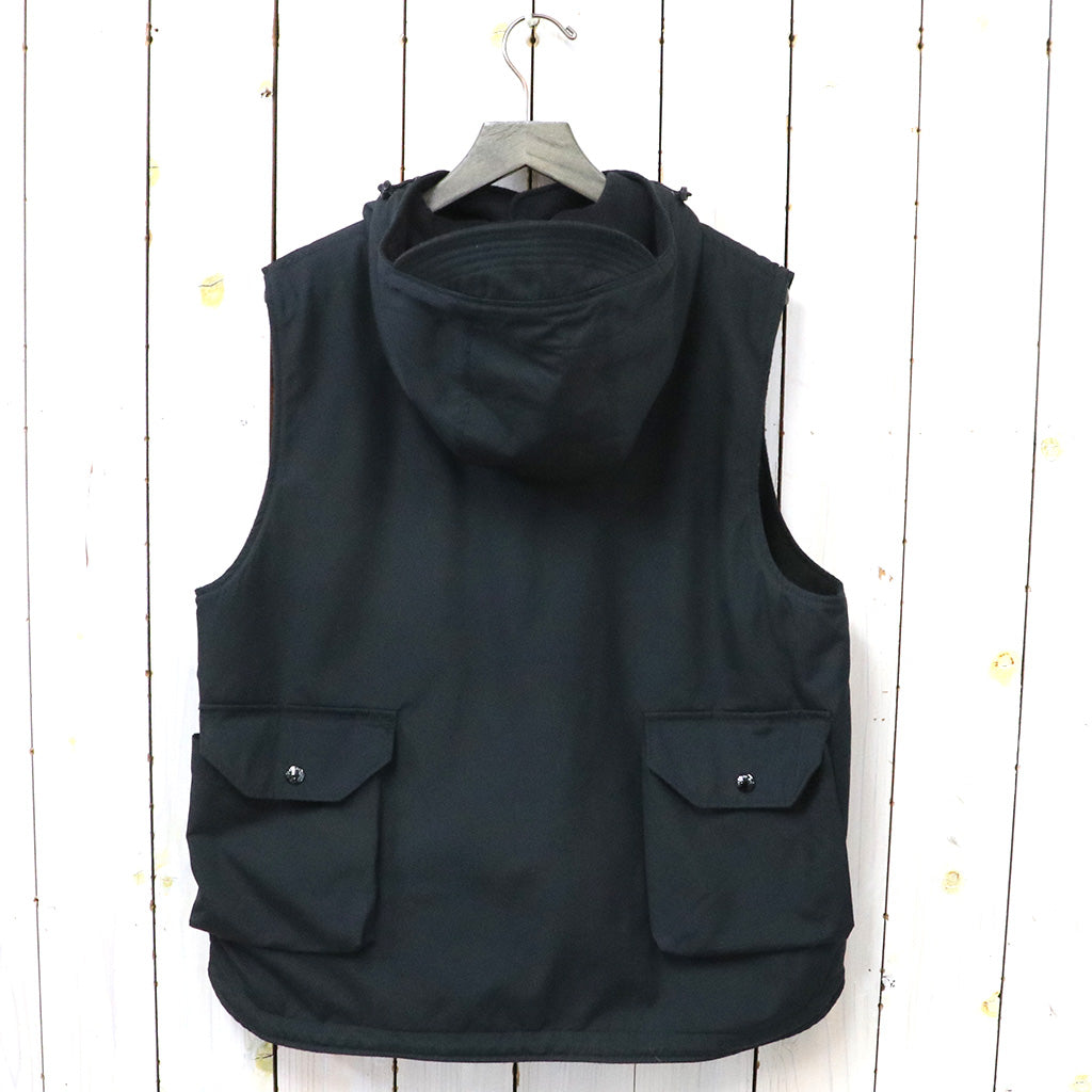 ENGINEERED GARMENTS : Field Vest-PC Poplin (Black)