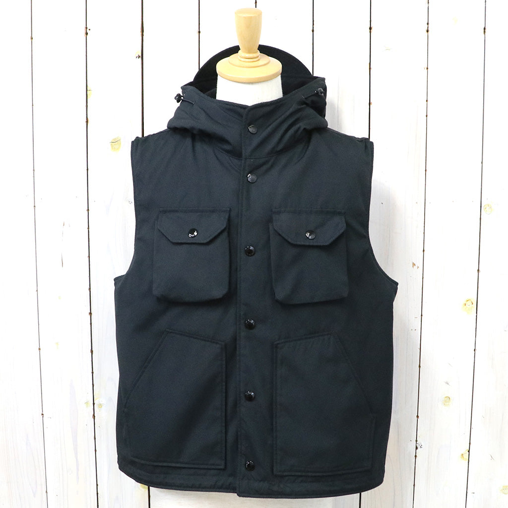 ENGINEERED GARMENTS : Field Vest-PC Poplin (Black)