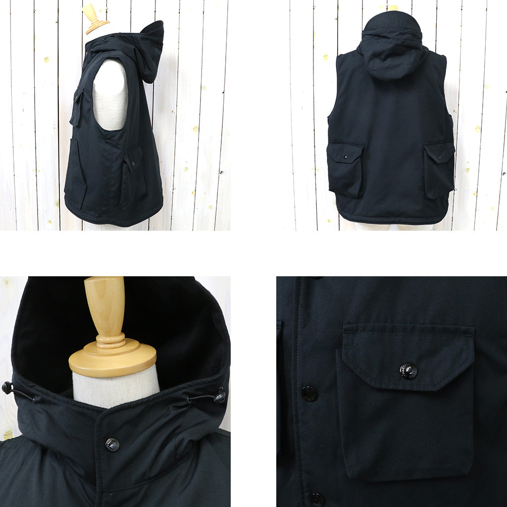 ENGINEERED GARMENTS : Field Vest-PC Poplin (Black)