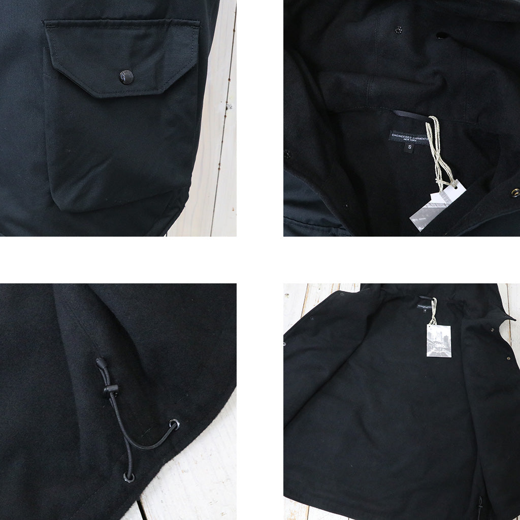 ENGINEERED GARMENTS : Field Vest-PC Poplin (Black)