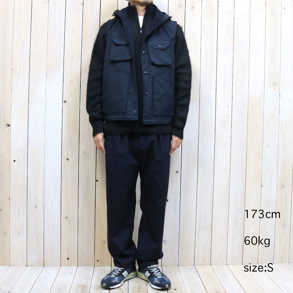 ENGINEERED GARMENTS : Field Vest-PC Poplin (Dk.Navy)