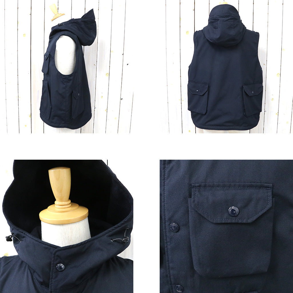 ENGINEERED GARMENTS : Field Vest-PC Poplin (Dk.Navy)