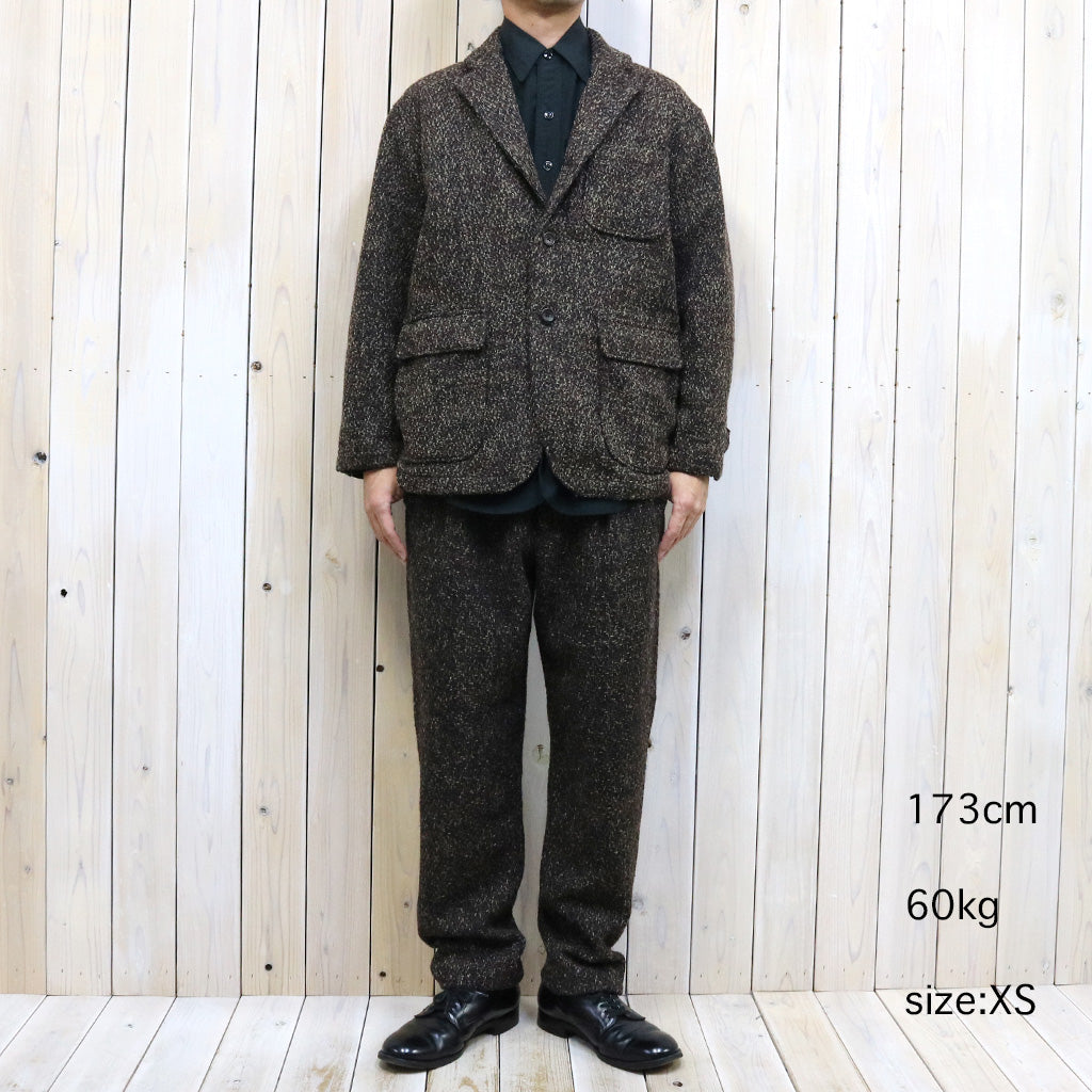 ENGINEERED GARMENTS : Loiter Jacket-Polyester Wool Tweed Boucle