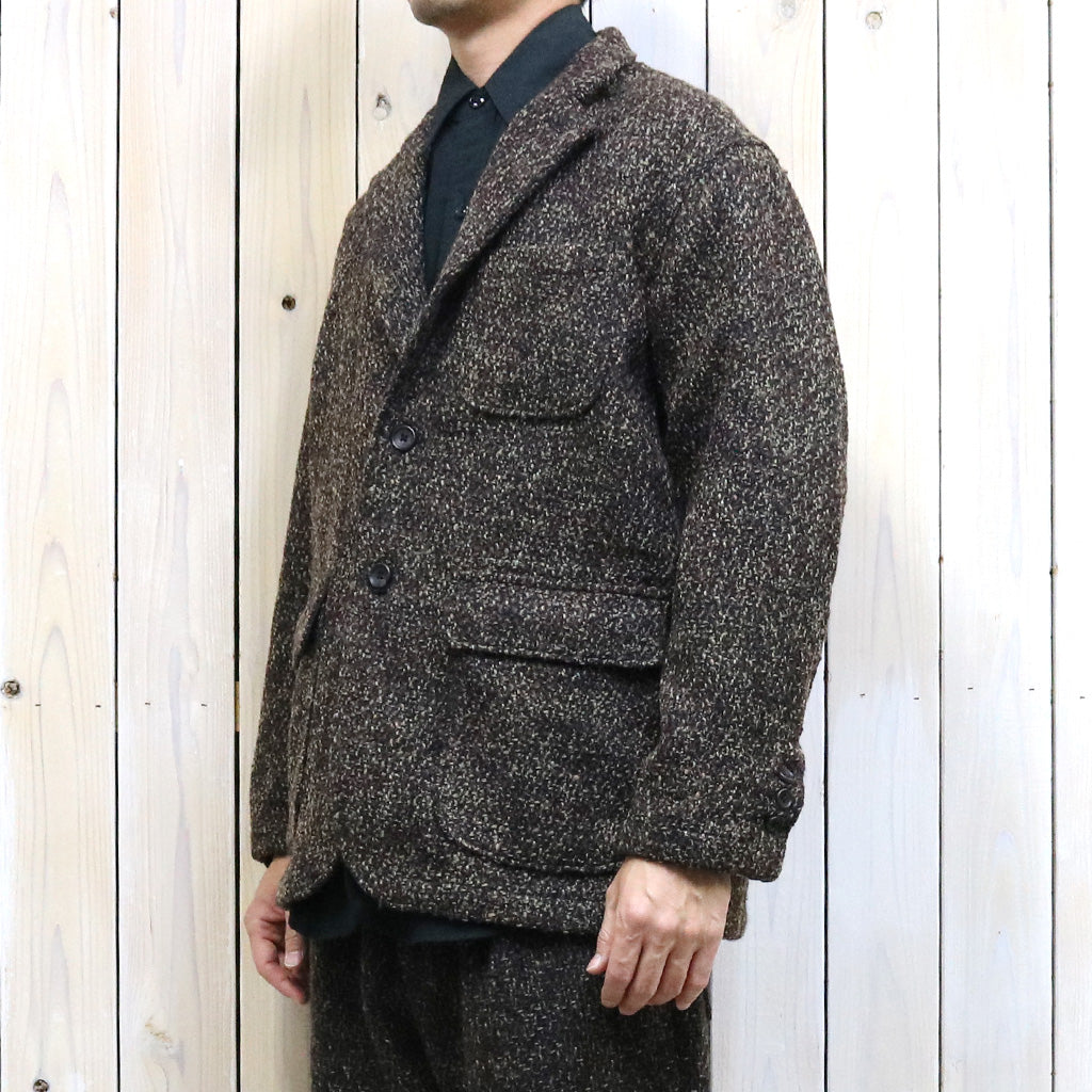 ENGINEERED GARMENTS : Loiter Jacket-Polyester Wool Tweed Boucle
