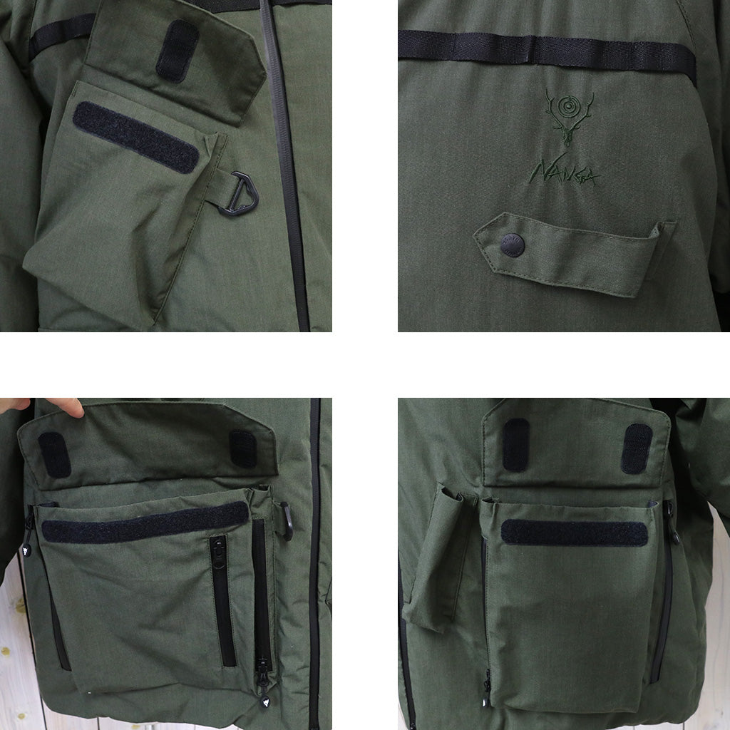 SOUTH2 WEST8xNanga『Tenkara Trout Down Jacket-TAKIBI』(Olive)