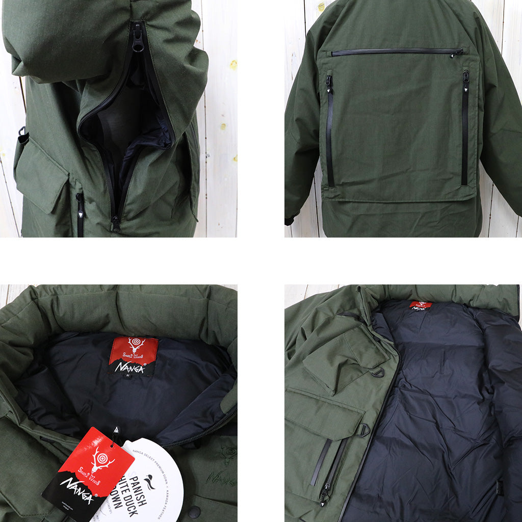 SOUTH2 WEST8xNanga『Tenkara Trout Down Jacket-TAKIBI』(Olive)