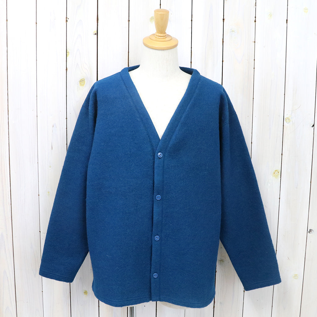 SOUTH2 WEST8『S.S. V Neck Cardigan-W/PE Boiled Jersey』(Blue) – Reggieshop