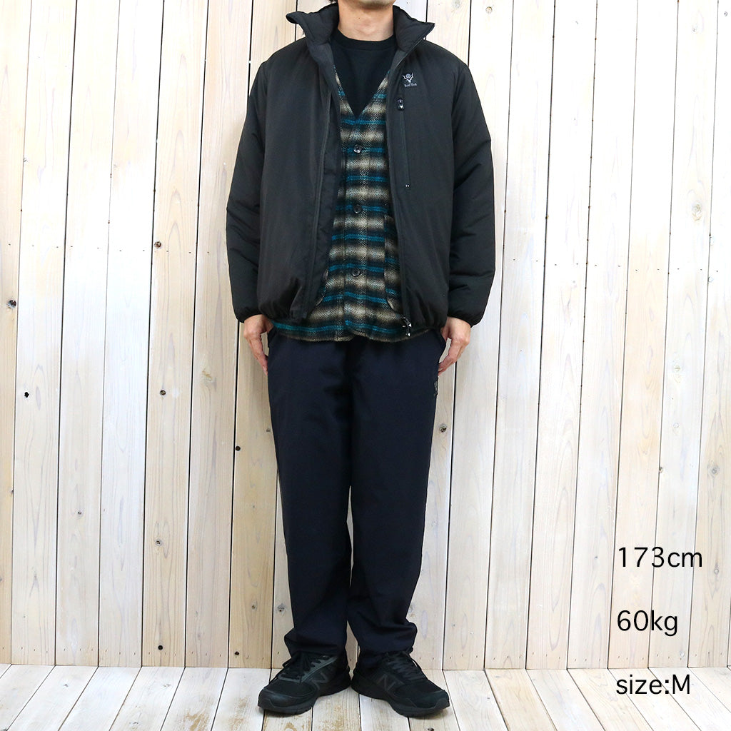 SOUTH2 WEST8『Insulator Jacket-Poly Peach Skin』(Black)