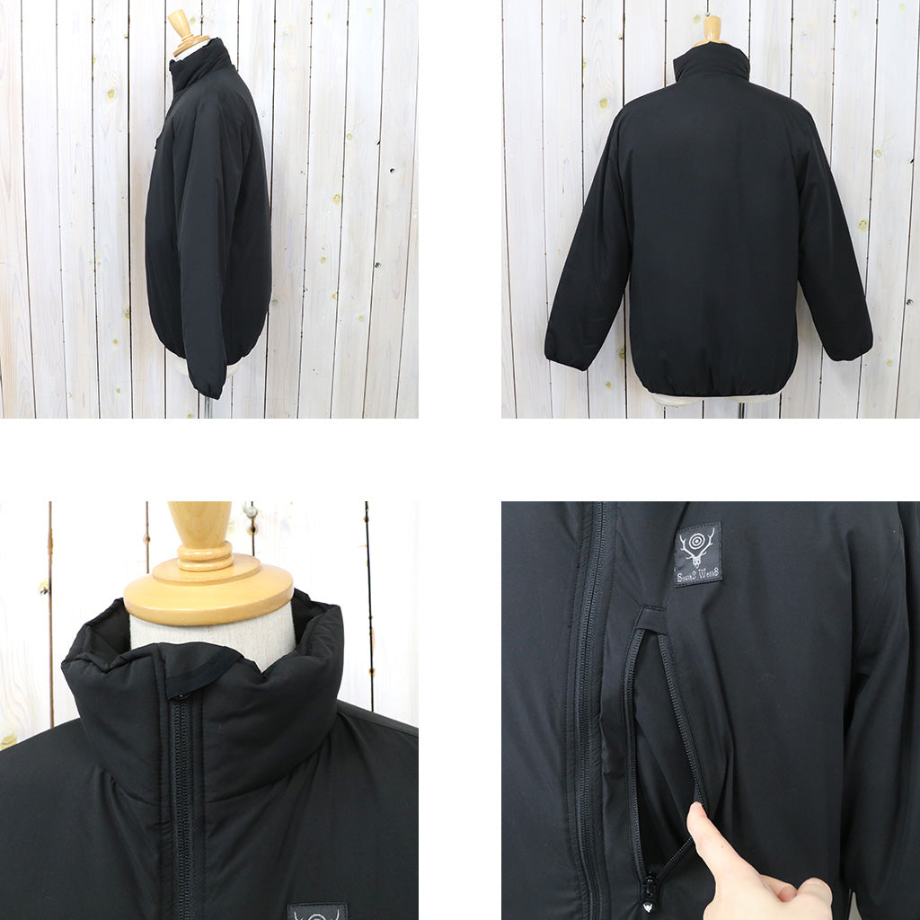 SOUTH2 WEST8『Insulator Jacket-Poly Peach Skin』(Black)