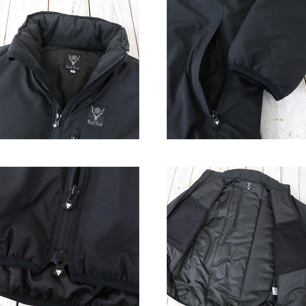 SOUTH2 WEST8『Insulator Jacket-Poly Peach Skin』(Black)