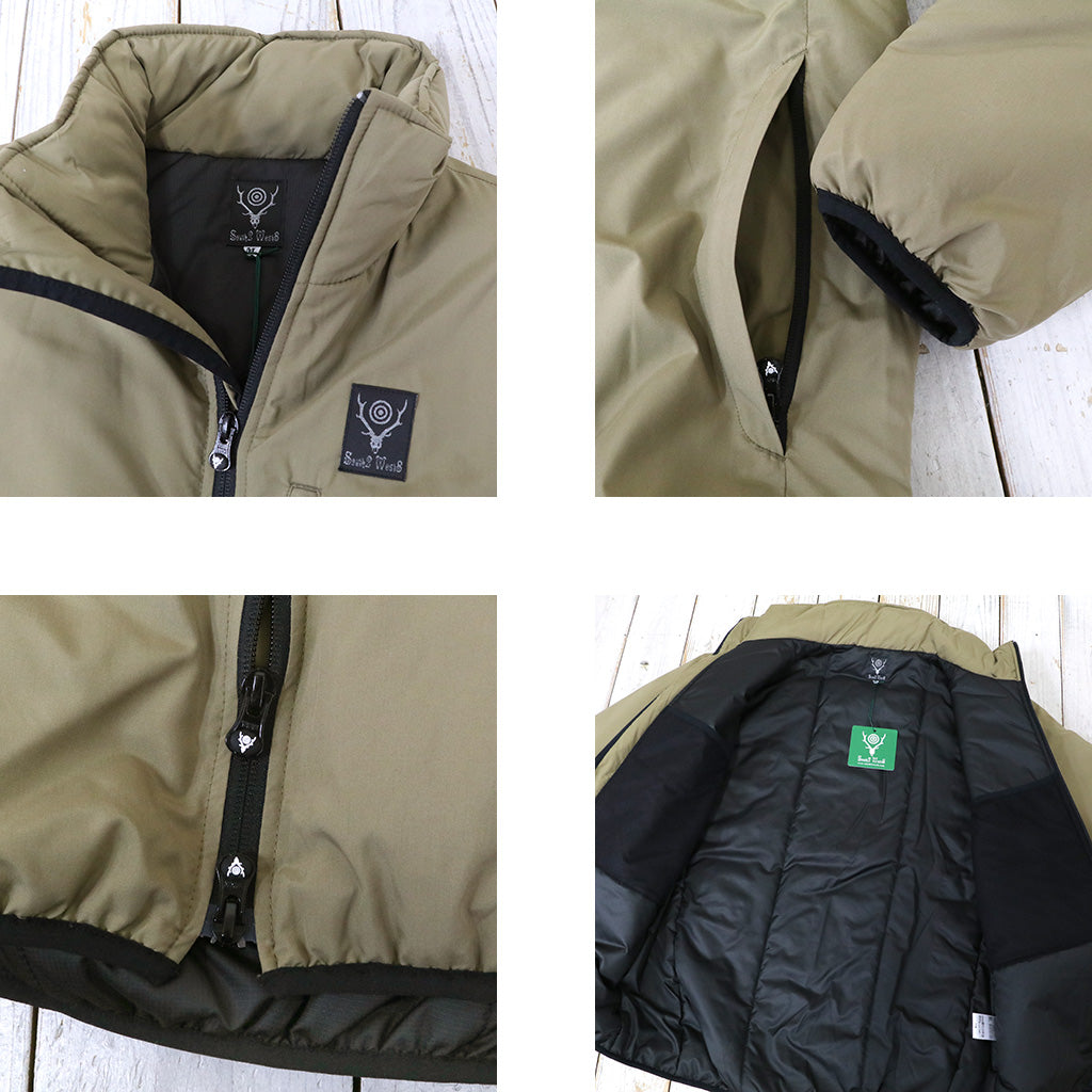 SOUTH2 WEST8『Insulator Jacket-Poly Peach Skin』(Lt.Brown)