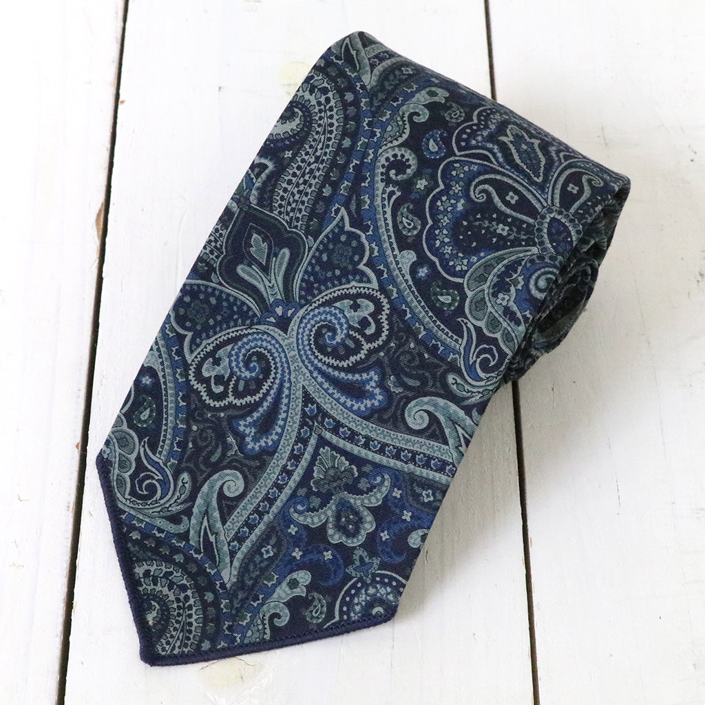 ENGINEERED GARMENTS : Neck Tie-Cotton Paisley Print