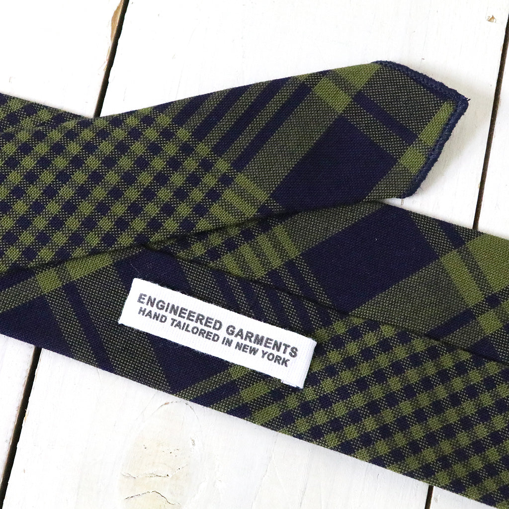 ENGINEERED GARMENTS『Neck Tie-Cotton Plaid』