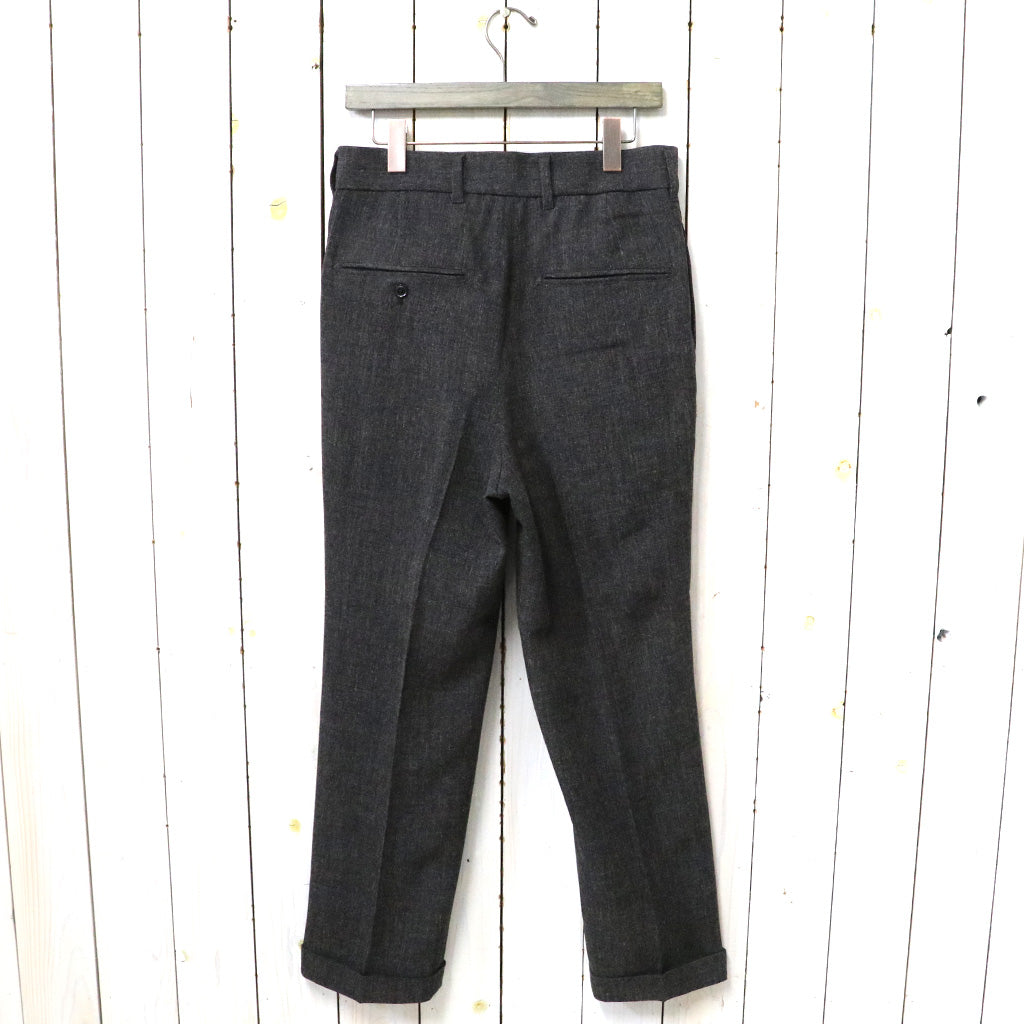 Needles『Tucked Trouser-PE/PU Stretch Twill』(Black)