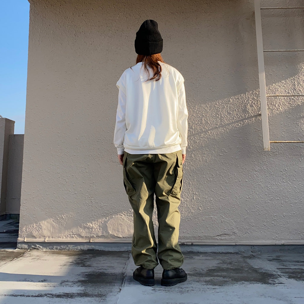 Needles『Sleeveless Tee-C/PE Bright Jersey』(Off White)