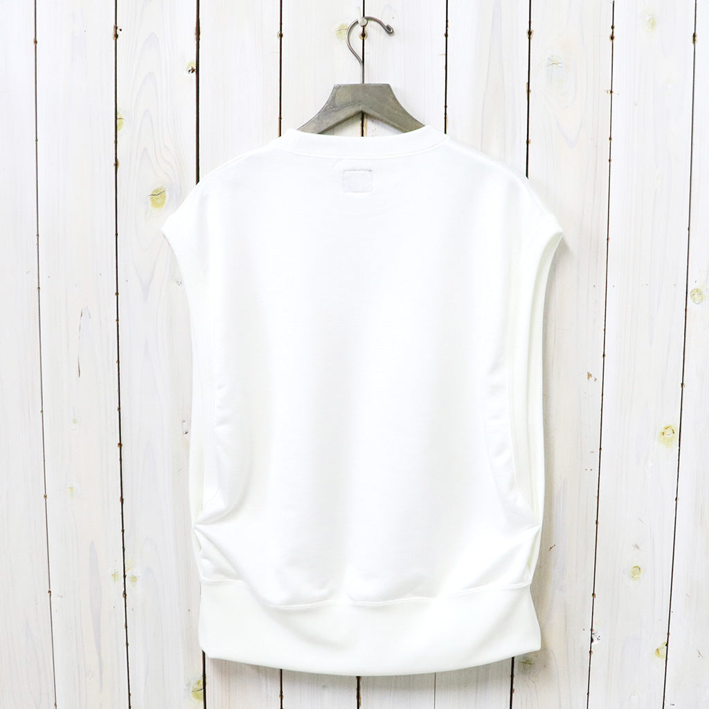 Needles『Sleeveless Tee-C/PE Bright Jersey』(Off White)