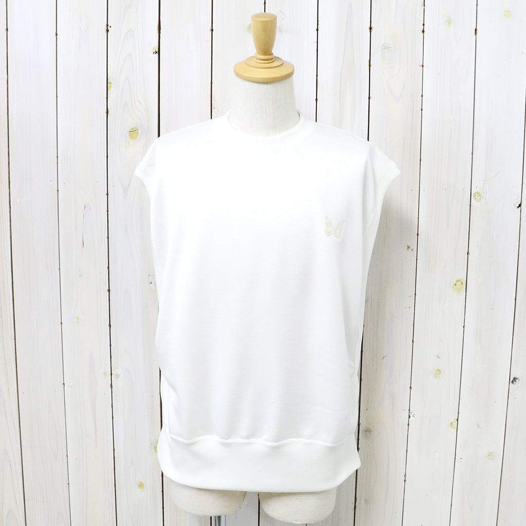 Needles『Sleeveless Tee-C/PE Bright Jersey』(Off White)