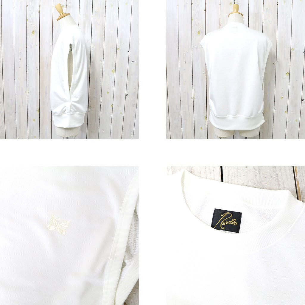 Needles『Sleeveless Tee-C/PE Bright Jersey』(Off White)