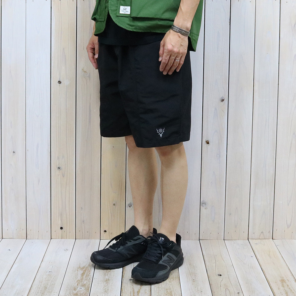 SOUTH2 WEST8『Belted C.S. Short-Nylon Taffeta』(Black)