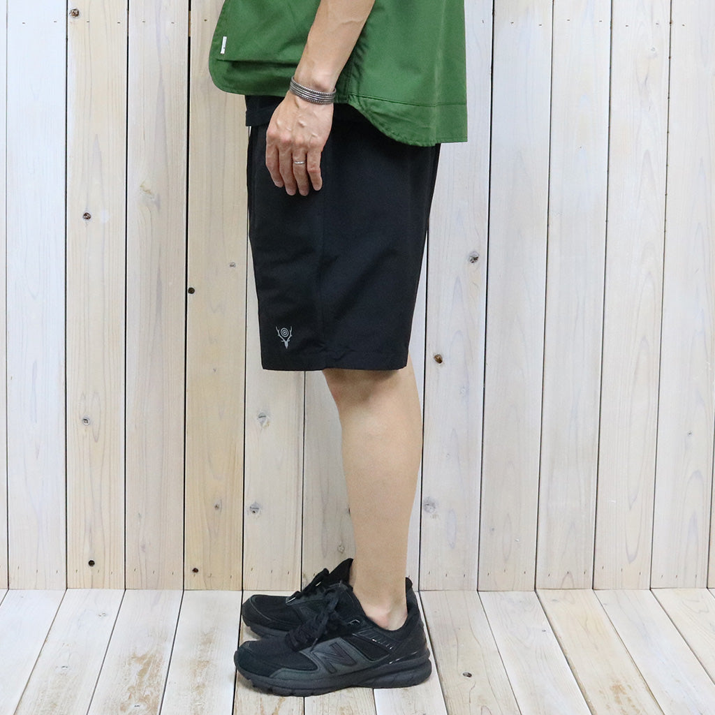 SOUTH2 WEST8『Belted C.S. Short-Nylon Taffeta』(Black)