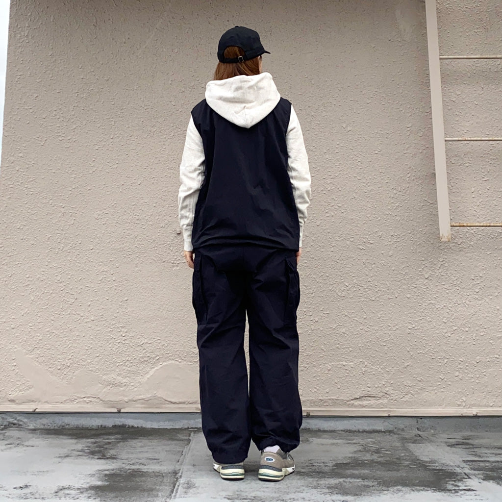 SOUTH2 WEST8『Packable Vest-Nylon Typewriter』(Black) – Reggieshop