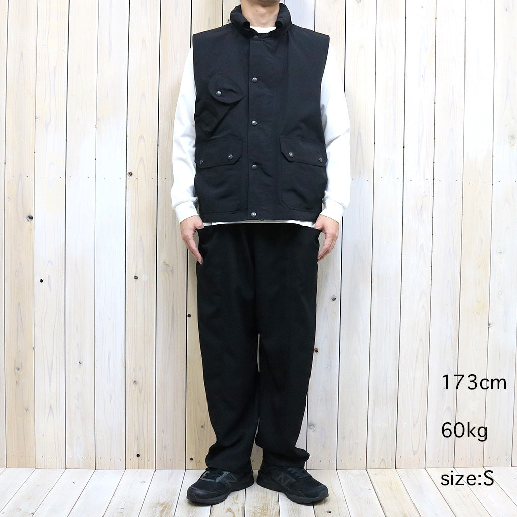 SOUTH2 WEST8『Army String Pant-Poly Oxford』(Black)