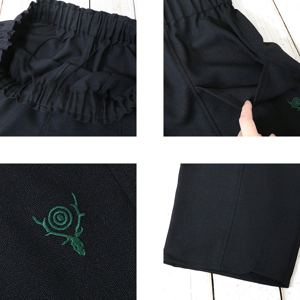SOUTH2 WEST8『Army String Pant-Poly Oxford』(Black)