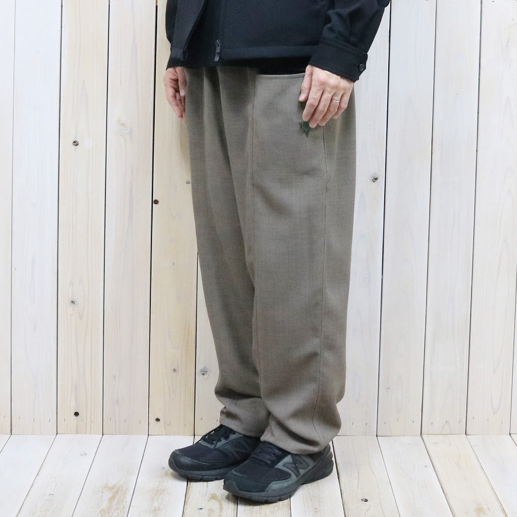 SOUTH2 WEST8『Army String Pant-Poly Oxford』(Taupe)