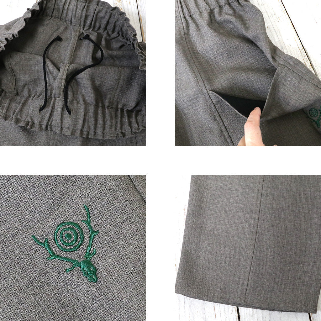 SOUTH2 WEST8『Army String Pant-Poly Oxford』(Taupe)