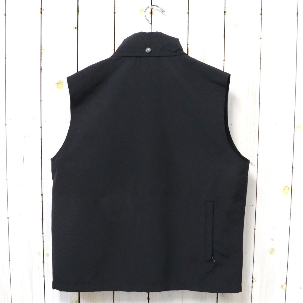 SOUTH2 WEST8『Carmel Vest-C/N Grosgrain』(Black)