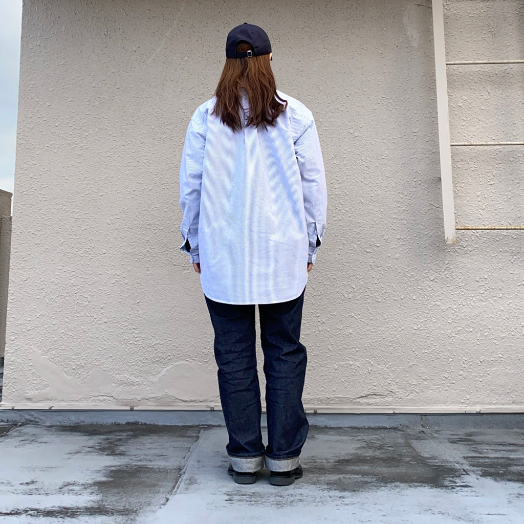 ENGINEERED GARMENTS『IVY BD Shirt-Candy Stripe Oxford』(Grey)