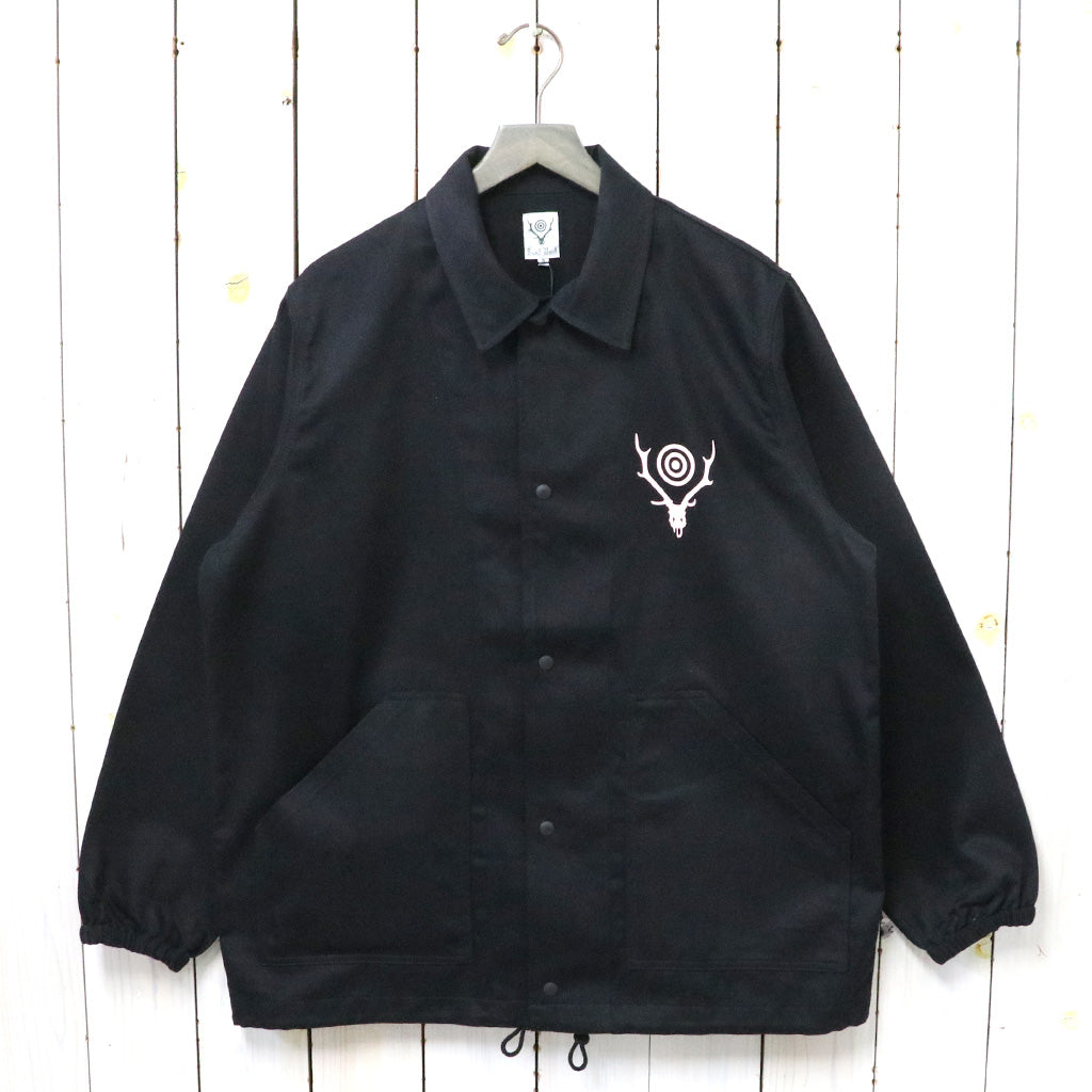 SOUTH2 WEST8『Coach Jacket-Cotton Twill』(Black)
