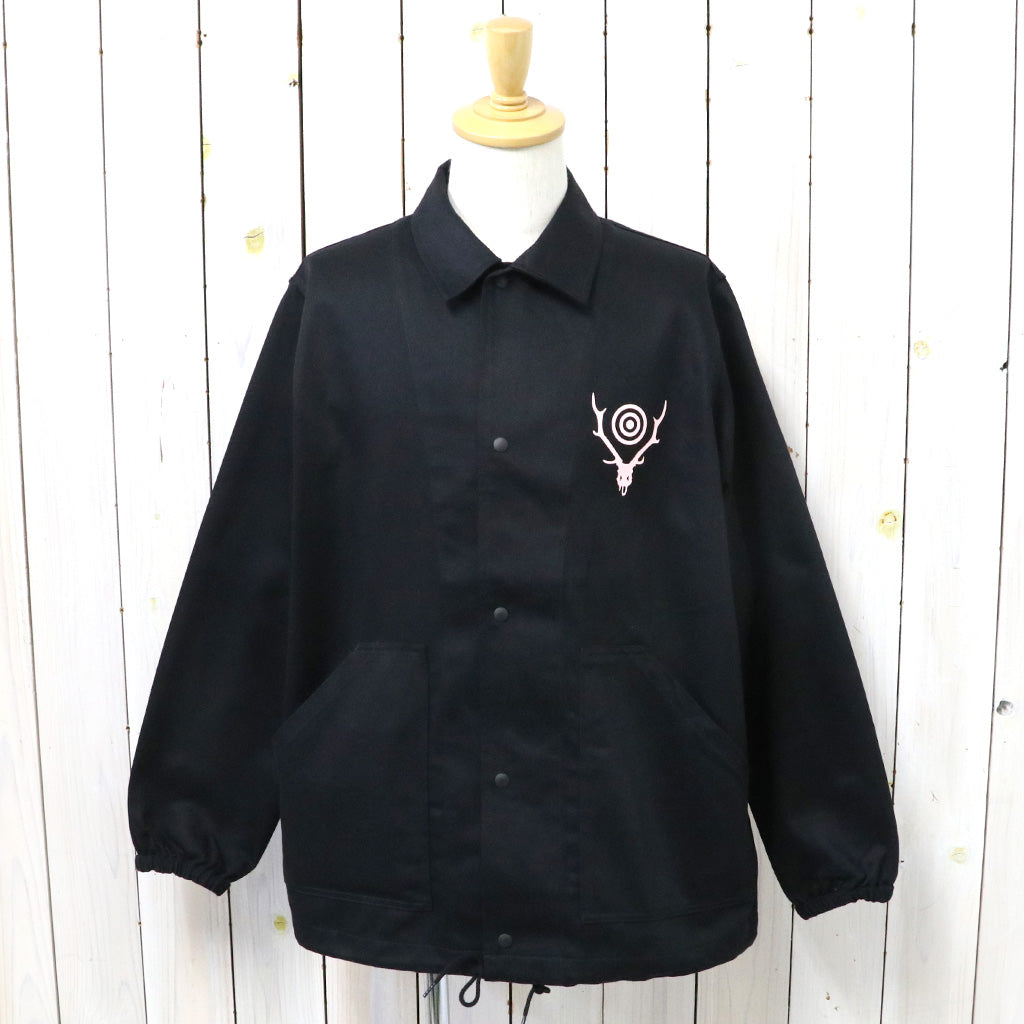 SOUTH2 WEST8『Coach Jacket-Cotton Twill』(Black)