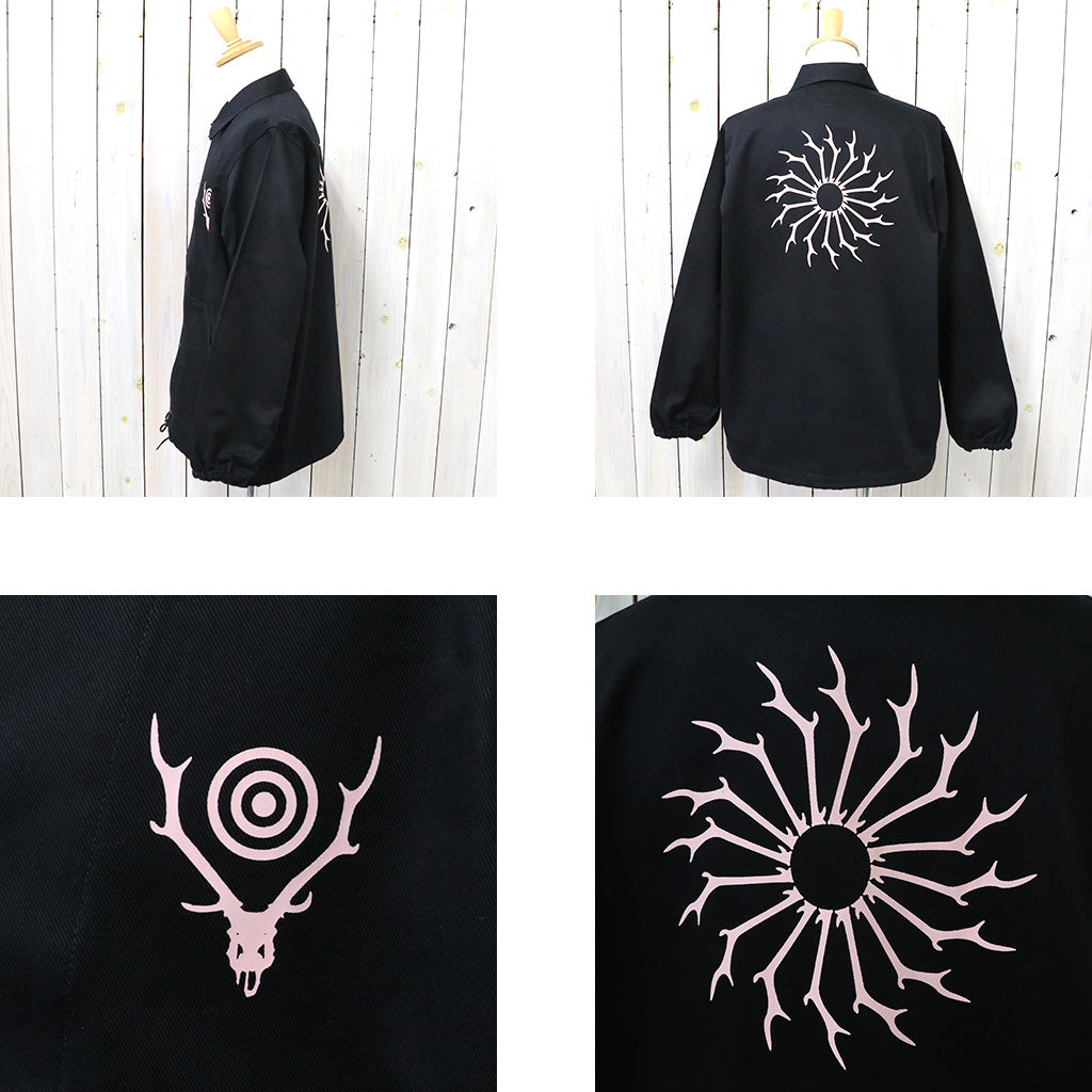 SOUTH2 WEST8『Coach Jacket-Cotton Twill』(Black)