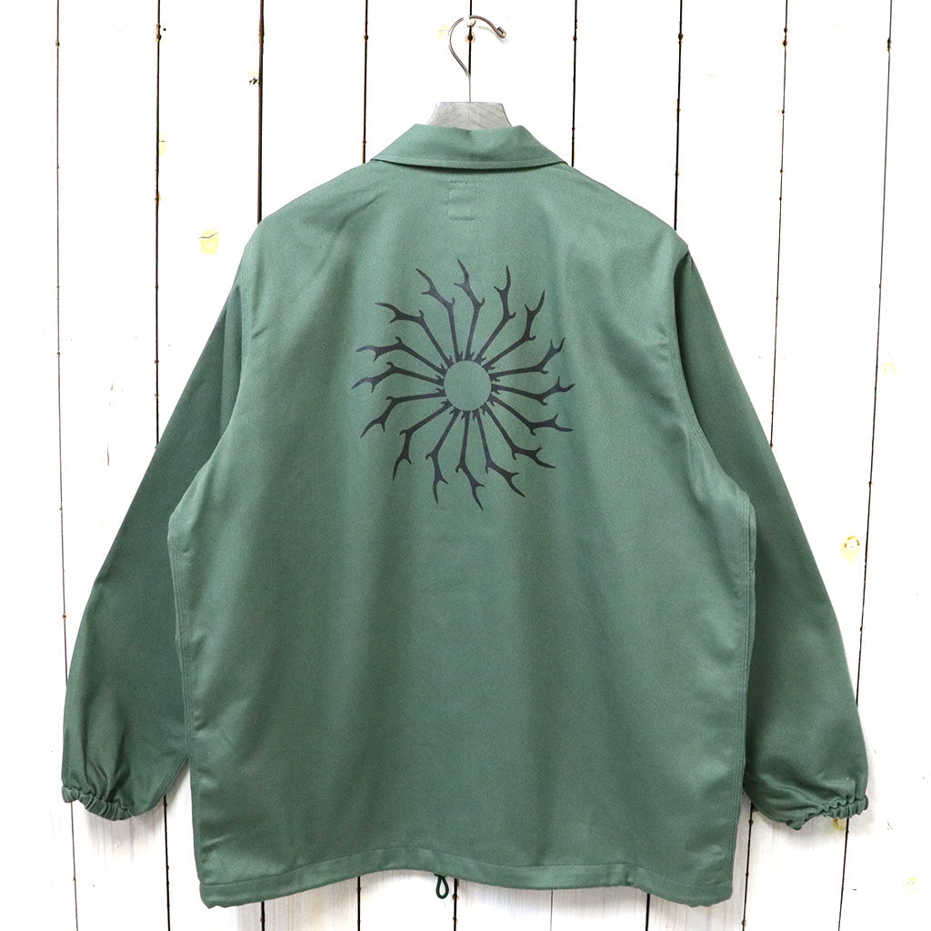 SOUTH2 WEST8『Coach Jacket-Cotton Twill』(Moss Green)