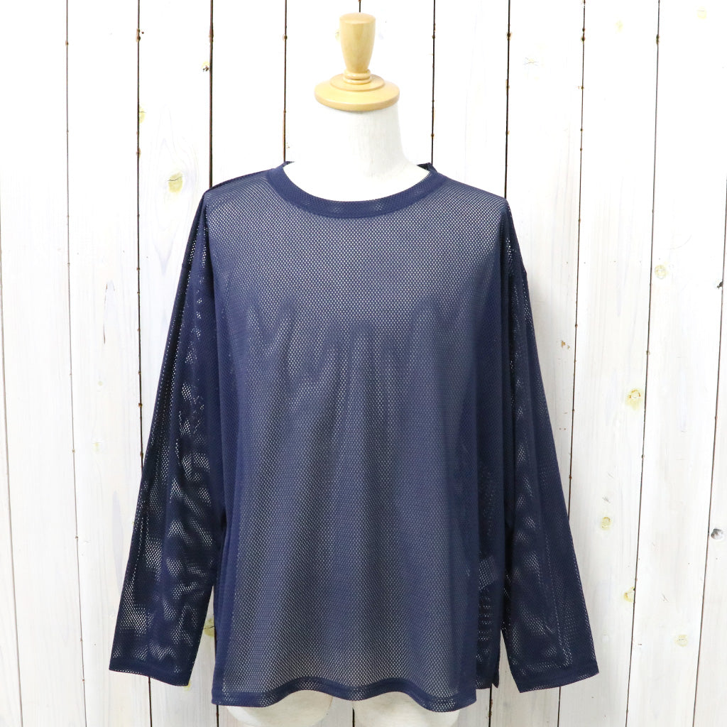 SOUTH2 WEST8『S.S. Crew Neck Shirt-Knit Mesh』(Navy)