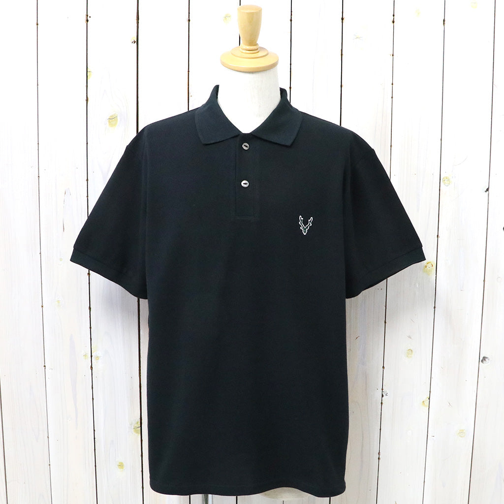 SOUTH2 WEST8『S/S Polo Shirt-Cotton Pique』(Black) – Reggieshop