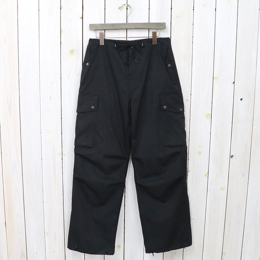 Needles『Field Pant-C/N Oxford Cloth』(Black)