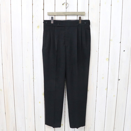 【SALE30%OFF】Needles『Tucked Side Tab Trouser-Poly Chambray』(Black)