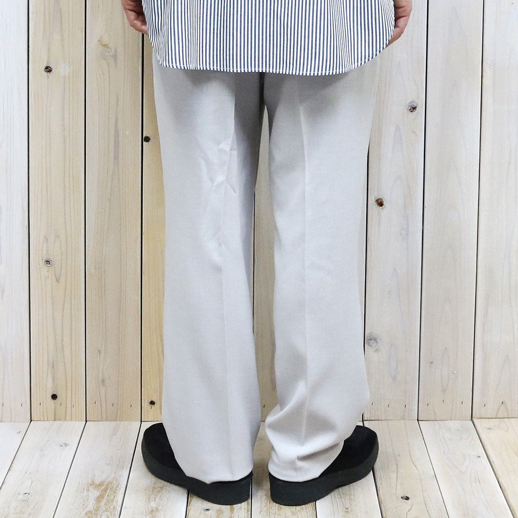 【SALE30%OFF】Needles『Tucked Side Tab Trouser-Poly Chambray』(Lt.Grey)
