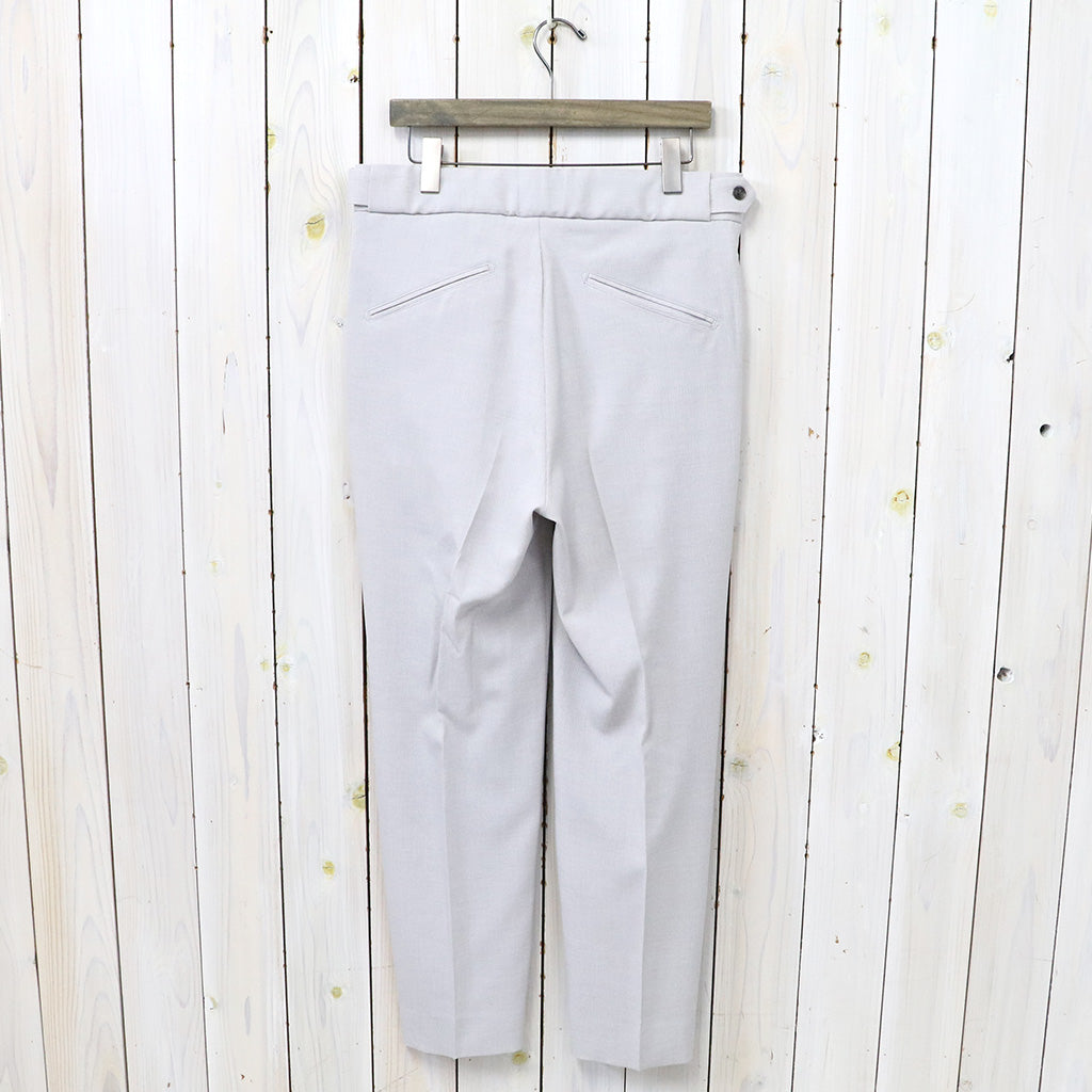 【SALE30%OFF】Needles『Tucked Side Tab Trouser-Poly Chambray』(Lt.Grey)