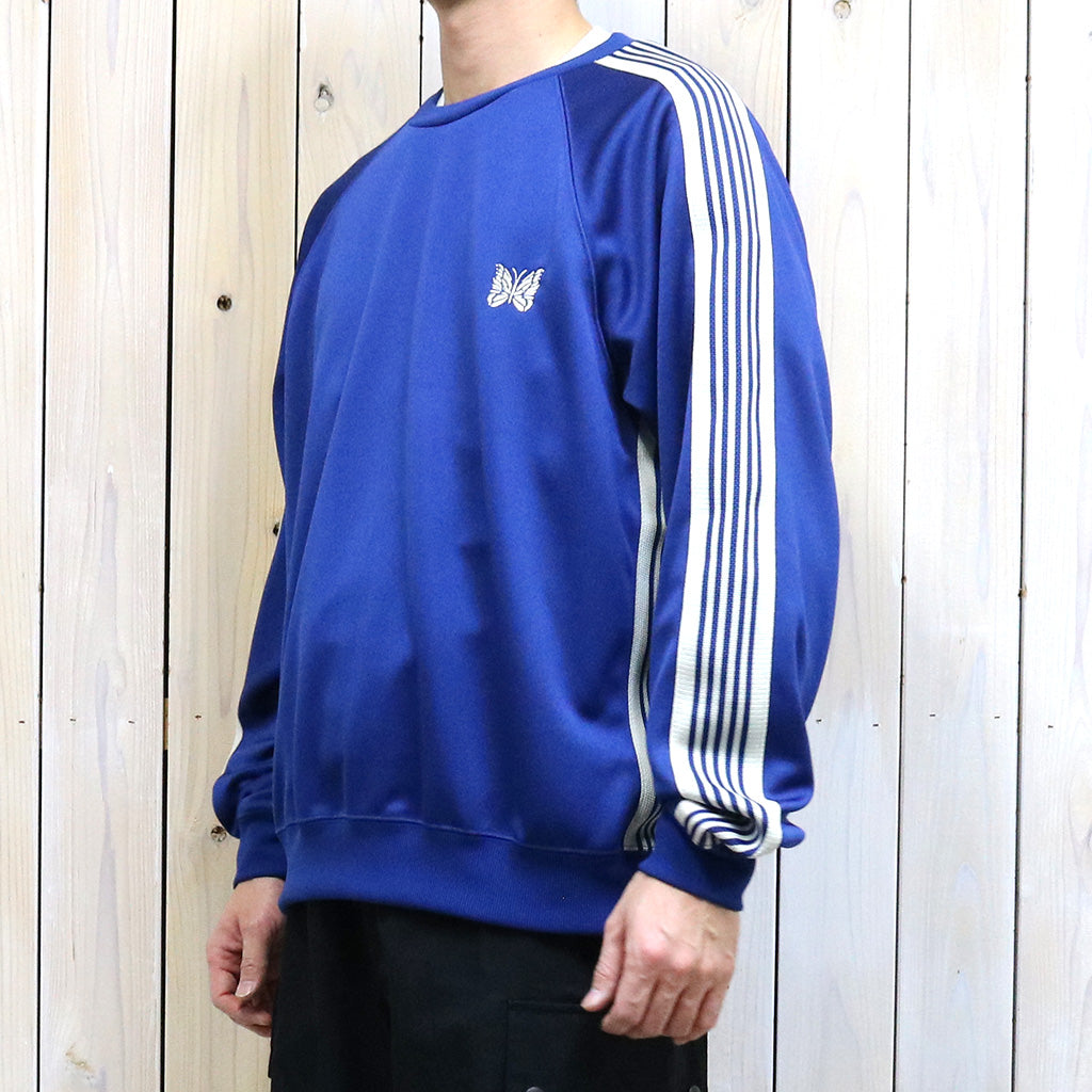 Needles『Track Crew Neck Shirt-Poly Smooth』(Royal)