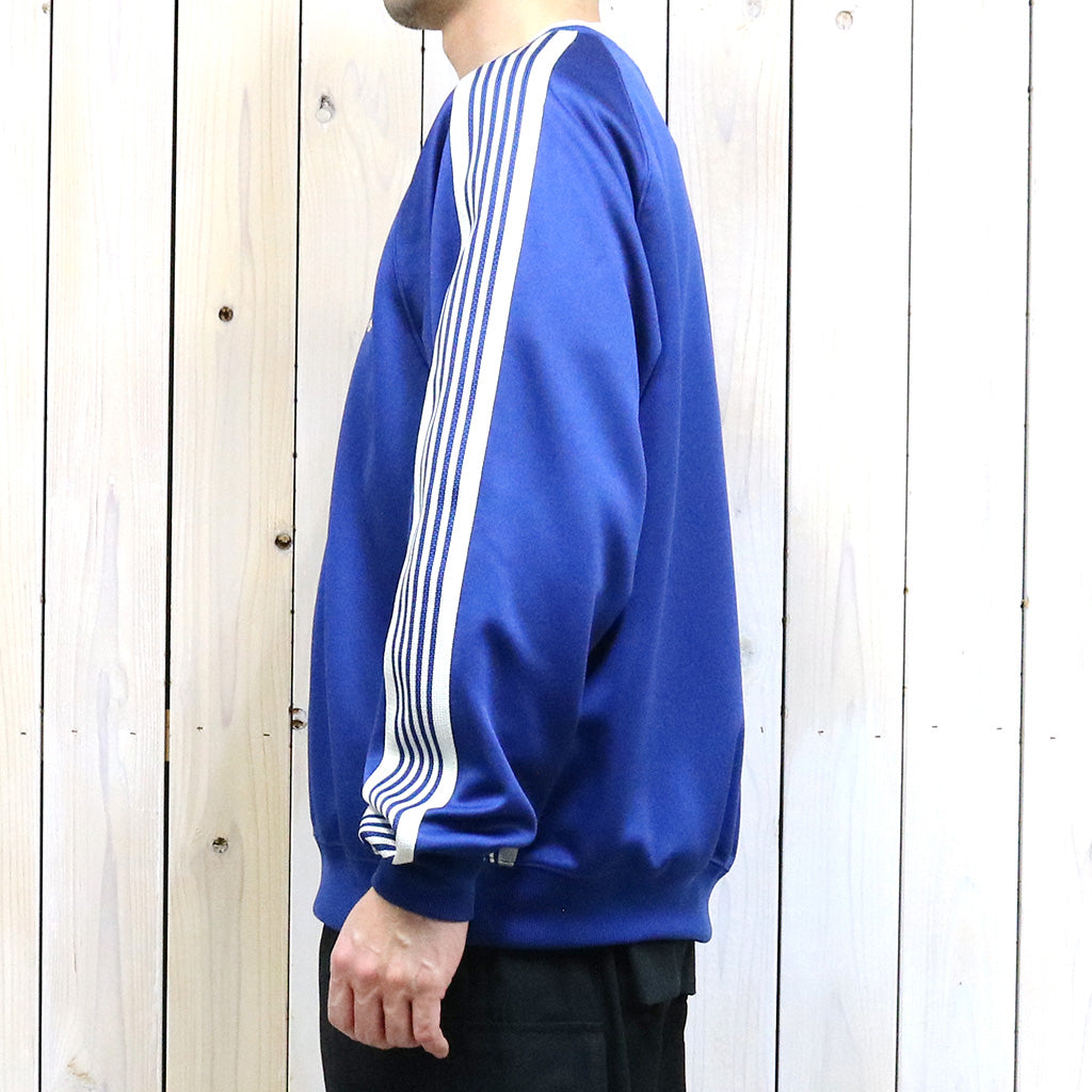 Needles『Track Crew Neck Shirt-Poly Smooth』(Royal)